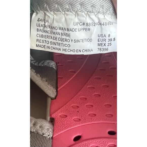 Eddie Bauer Sarah Walking Gray Pink Hiking Sport Water Flat Closed Toe Sandals 8 - Picture 10 of 13